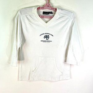 Vintage Jacob Leinenkugel Brewing Co Chippewa Falls WI T Shirt XL 3/4 Sleeve